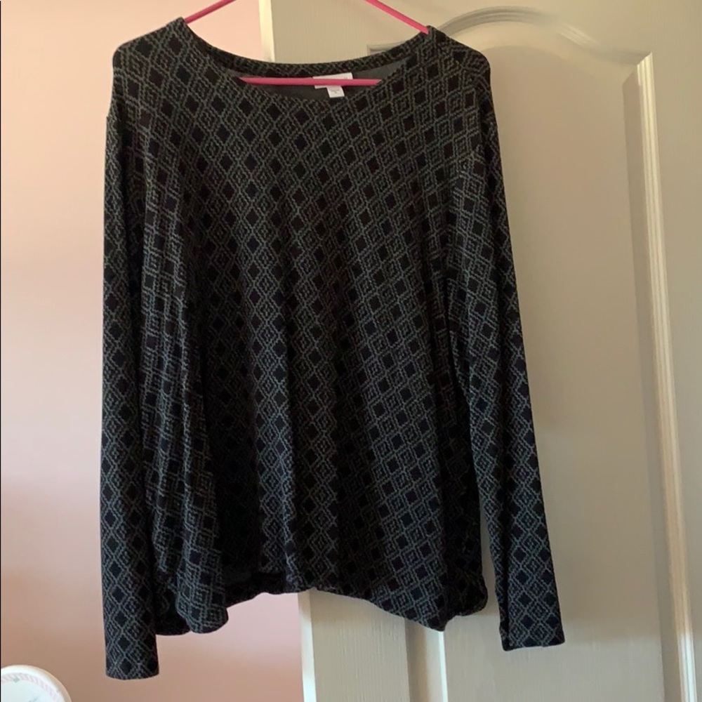 J. Jill long sleeve sweater top